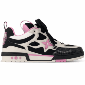 Louis Vuitton LV Skate Sneaker ‘Black/White Pink Accent’