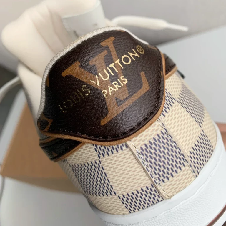 Louis Vuitton x Nike Air Force 1 Low 'Damier Canvas' - Image 8