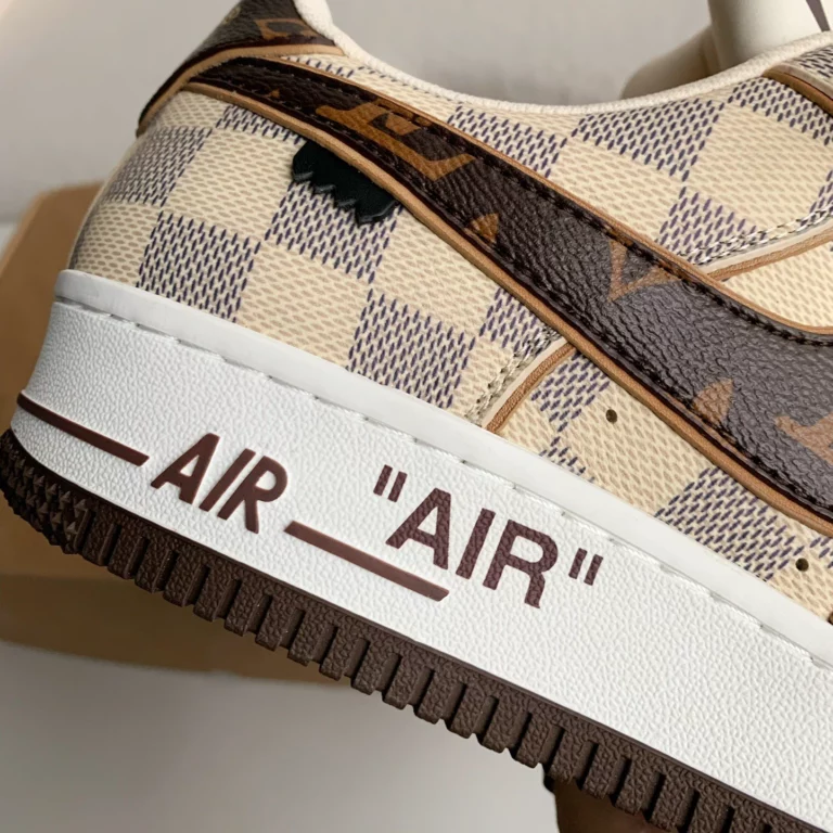 Louis Vuitton x Nike Air Force 1 Low 'Damier Canvas' - Image 11