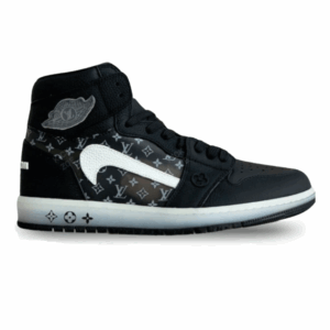 Nike Air Jordan 1 x LV - Triple Black Monogram Edition