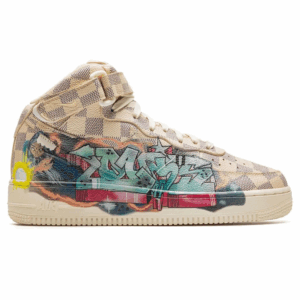 Louis Vuitton x Nike Air Force 1 Mid 'By Virgil Abloh Graffiti'