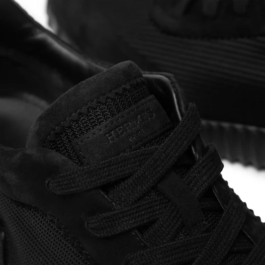 Hermès Paris Bouncing Sneaker Triple Black - Image 6