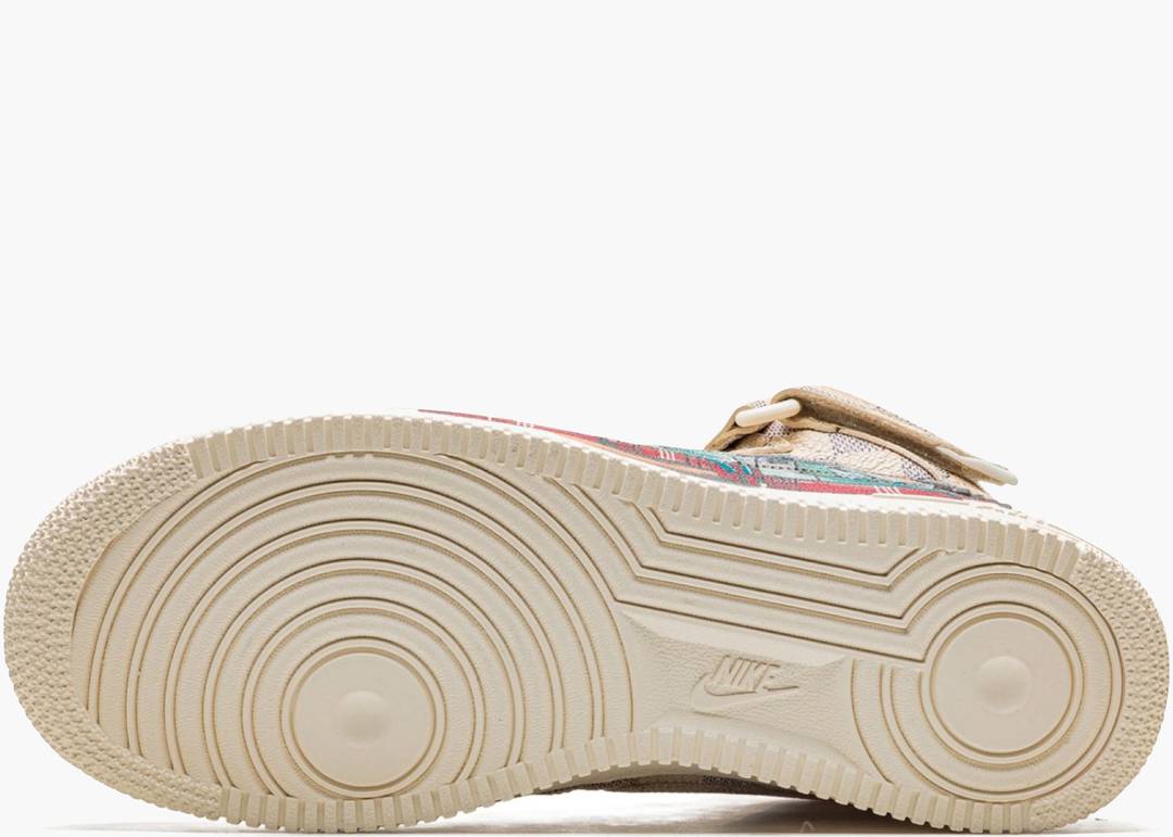 Louis Vuitton x Nike Air Force 1 Mid 'By Virgil Abloh Graffiti' - Image 4