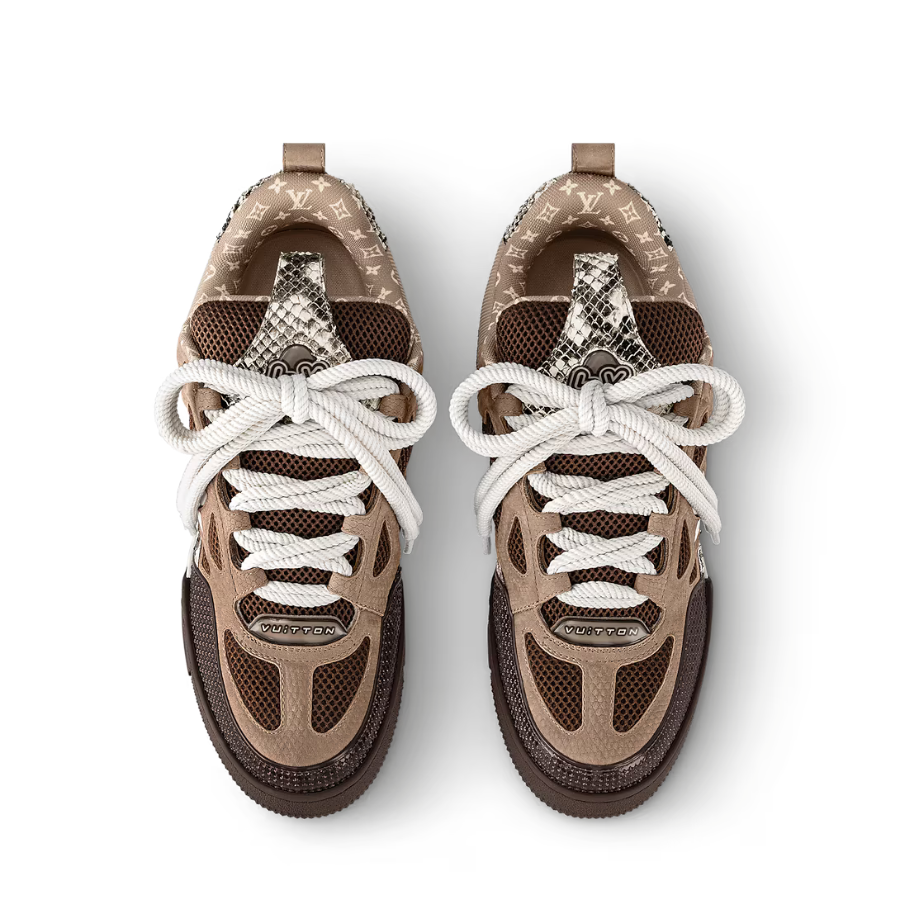 Louis Vuitton LV Skate Trainers ‘Brown’ - Image 3