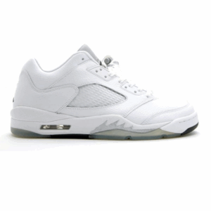Nike Air Jordan 5 Retro Low 'Metallic White' 2006