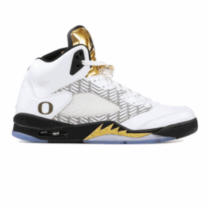 Nike Air Jordan 5 Retro PE 'Oregon Ducks Olympic Gold'