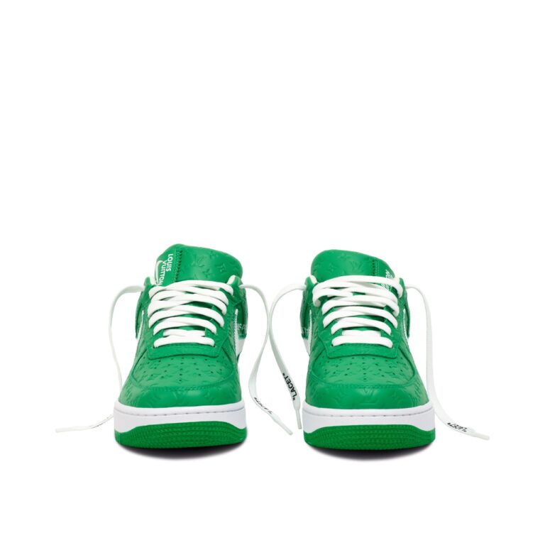 Louis Vuitton x Nike Air Force 1 Low 'By Virgil Abloh Green' - Image 10