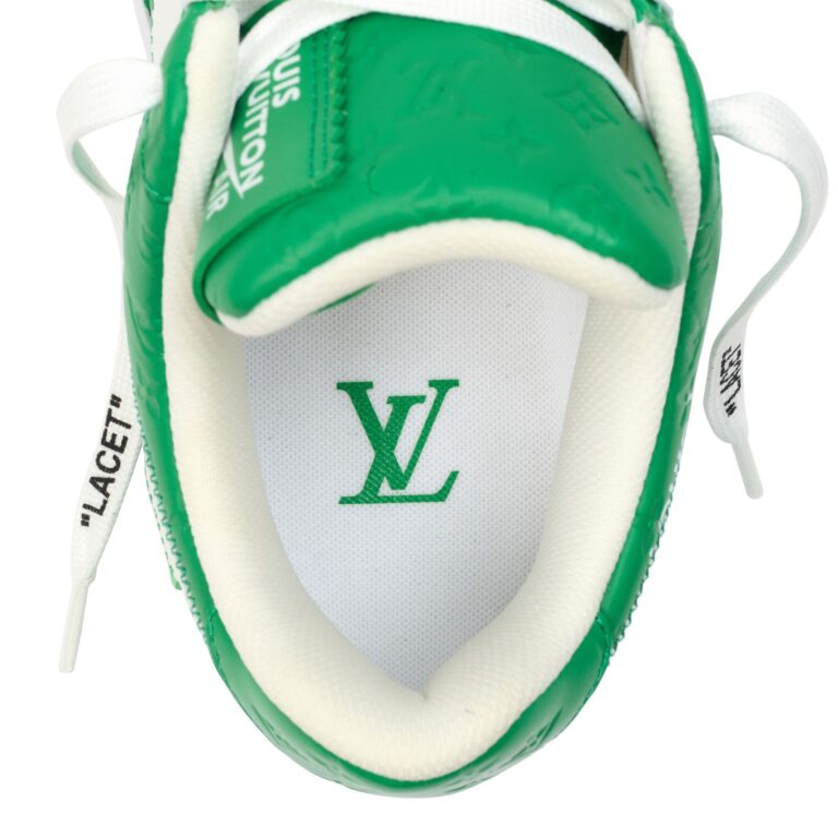 Louis Vuitton x Nike Air Force 1 Low 'By Virgil Abloh Green' - Image 8