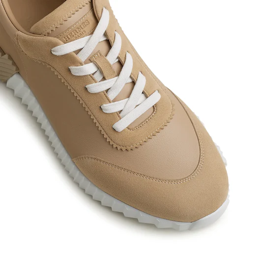 Hermès Paris Bouncing Sneaker Beige Lin - Image 3