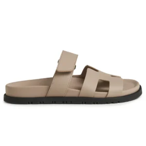 Hermès Paris Chypre Beige Mastic Sandals