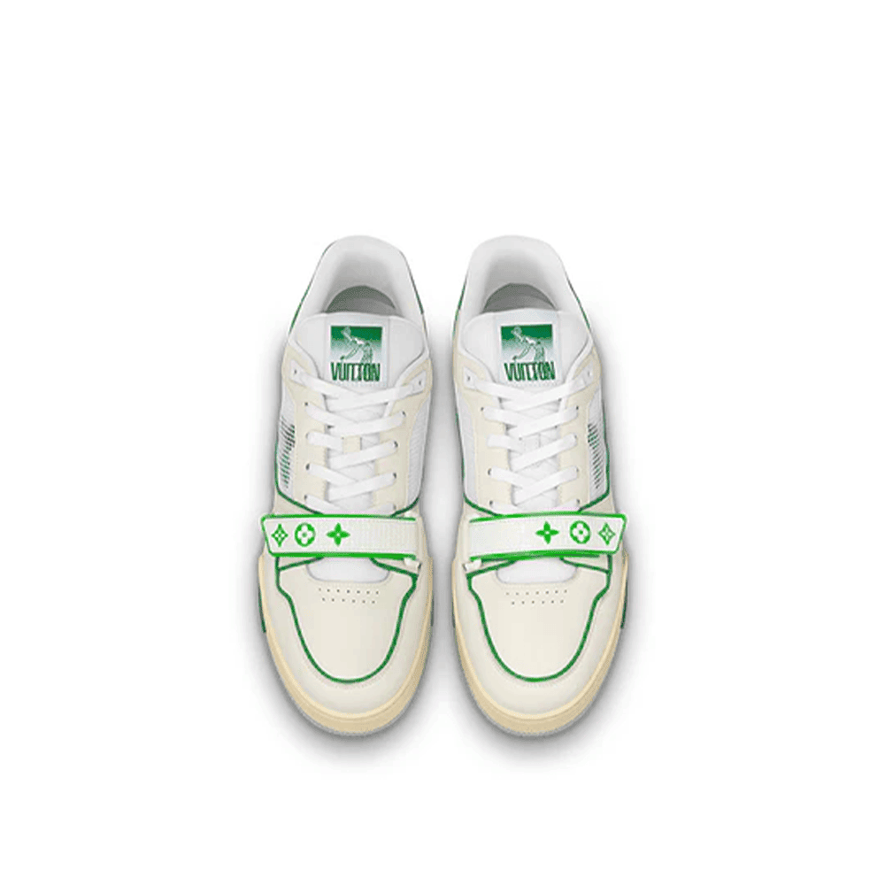 Louis Vuitton LV Trainer Sneaker 'Green Mesh' - Image 3