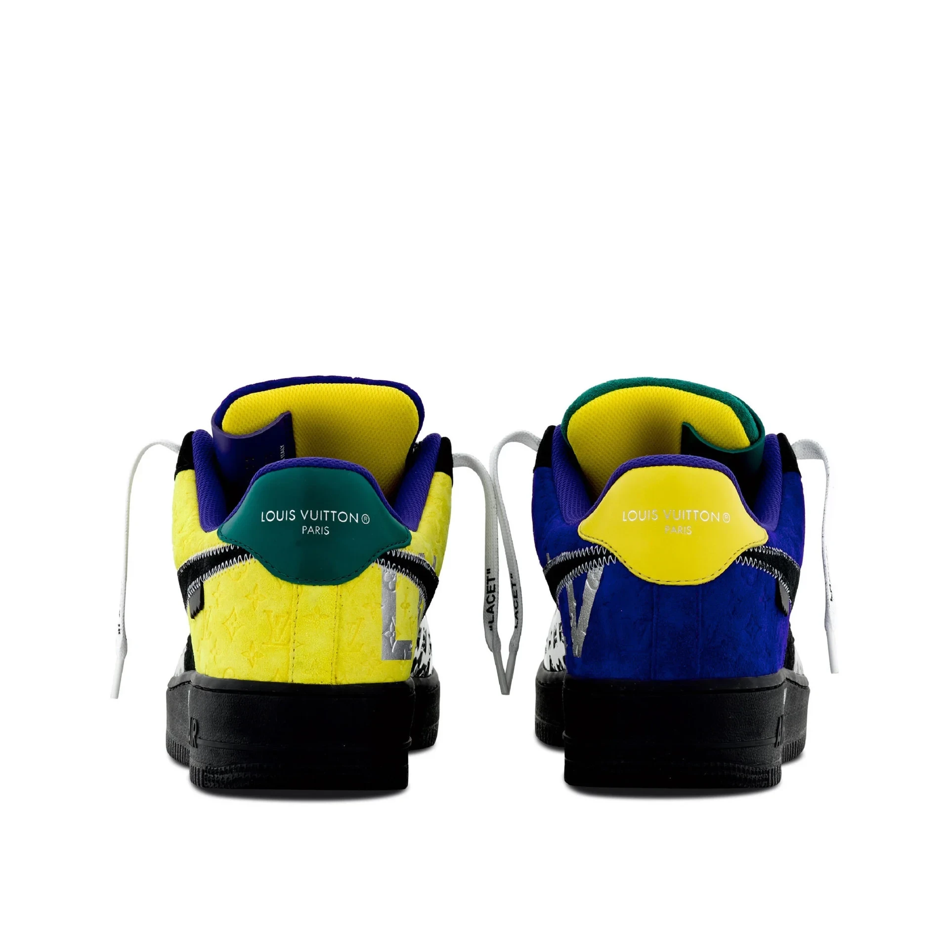 Louis Vuitton x Nike Air Force 1 Low 'Chrome Toe' - Image 8