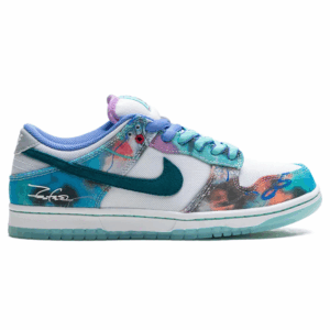 Nike SB Dunk Low x Futura Laboratories "Bleached Aqua" Sneakers