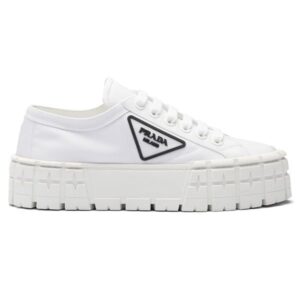 Prada Double Wheel Flatform Sneakers