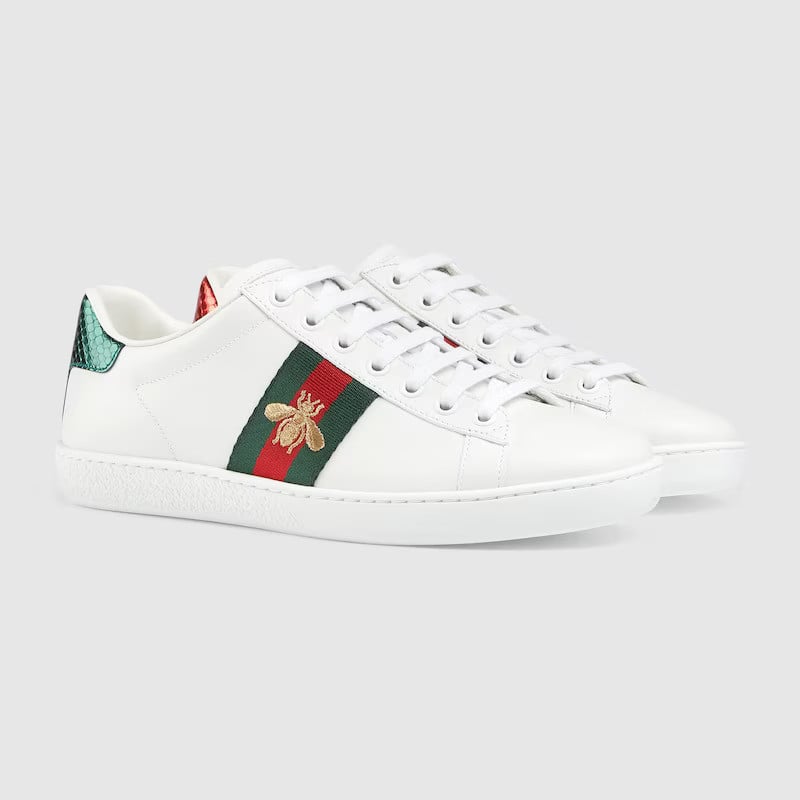 Wms Gucci Ace Sneakers With Bee - Image 2