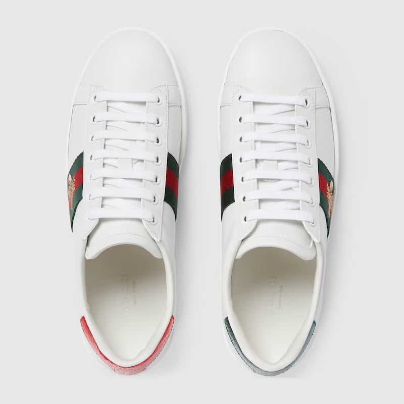 Wms Gucci Ace Sneakers With Bee - Image 3